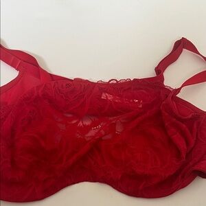 Cacique Scarlet Lace Bra